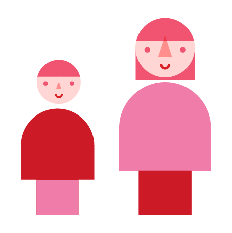 Parent and child icon